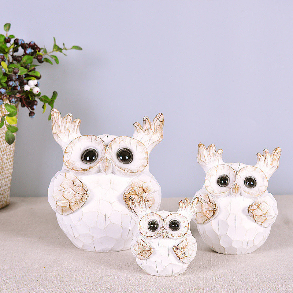 Owl Resin Home Decoration Craft